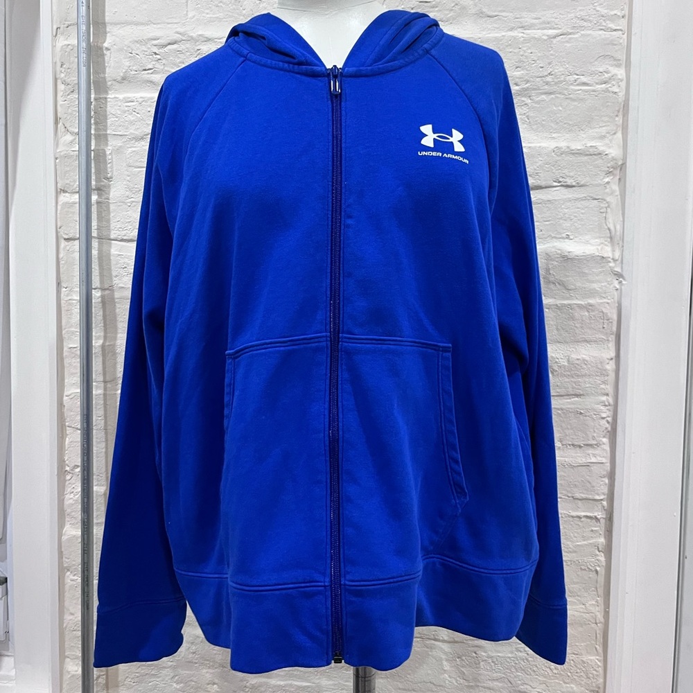 Under Armour Royal Blue Full-Zip Hoodie